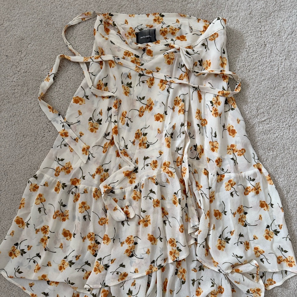 Reformation Wrap Skirt